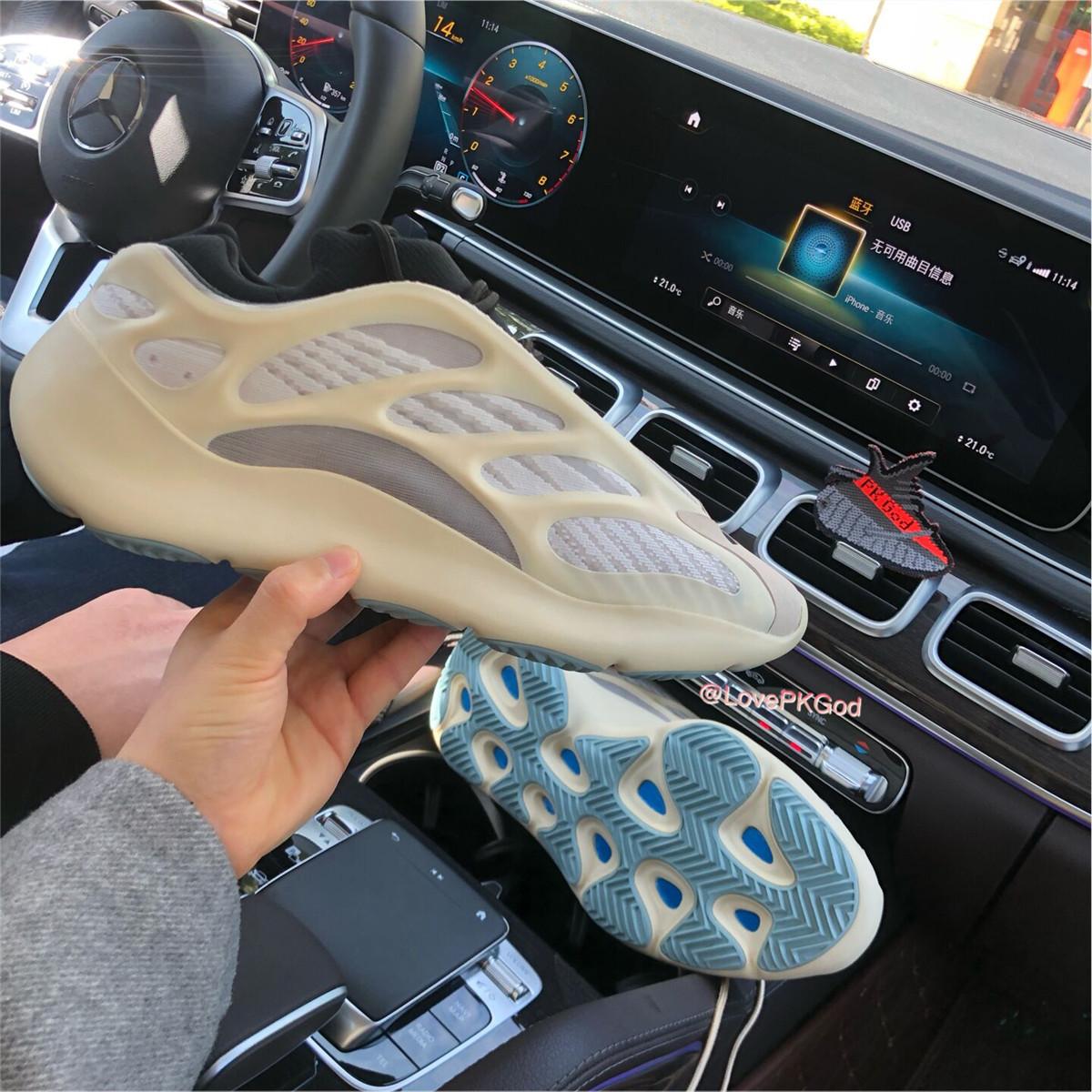 Pk God exclusive yeezy 700 V3 Azael retail materials ready to ship